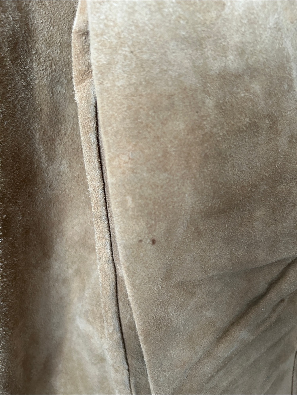 Vintage Tan Suede Jacket - Picture 6 of 13